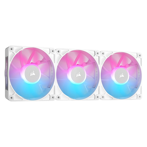 CORSAIR iCUE LINK RX120 RGB スターターキット 120mm PWM PCケースファン トリプルパック