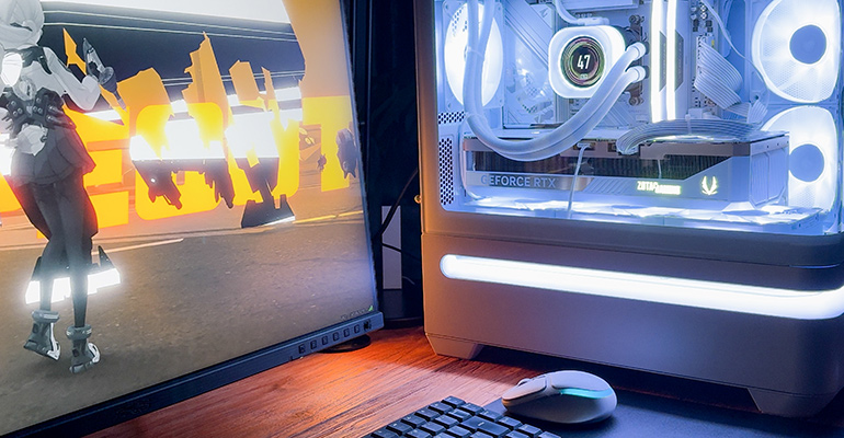RTX5080 + Ryzen 7 9800X3D + ASUS Prime AP202で5年ぶりに白PCを組む