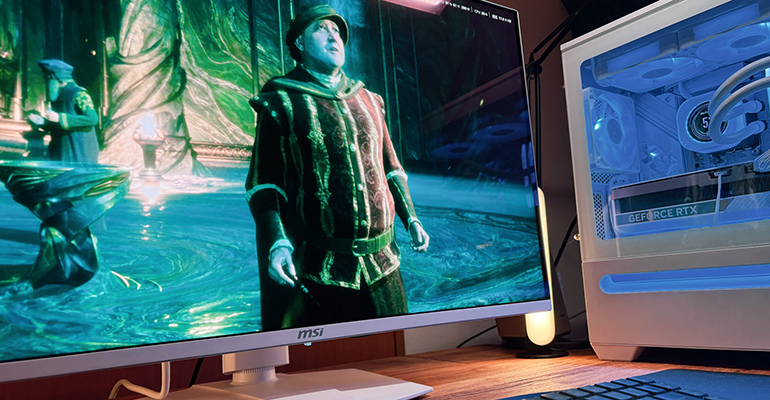 4K240Hzのゲーミングモニター「MPG 321URXW」を購入しました。